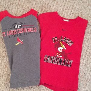 ⚾️ 2 STL Cardinals Shirts